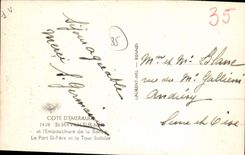 CPA Saint Servan Sur Mer Et I'Embouchure De La Rance port