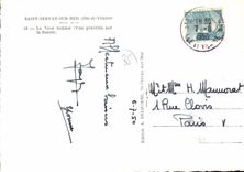 CPSM Saint Servan Sur Mer La Tour Solidor Vue Generale Sur La Rance