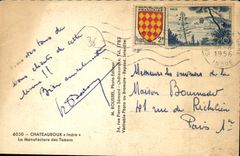 CPA Chateauroux La Manufacture Des Tabacs