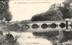 CPA CHATEAUROUX Le Pont Neuf Et Le Chateau Raoul