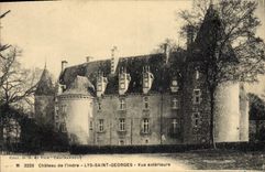 CPA Chateau De I'Indre Lys Saint Georges Vue Axterieure