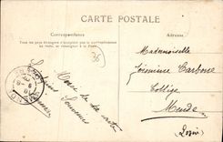 CPA Le Blanc Le Chateau