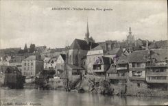 CPA Argenton Vieilles Galeries Rive Gauche