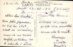 CPA Saint Gaultier Rue Du Cheval Blanc