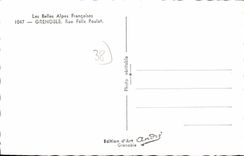 CPA Grenoble Rue Felix Poulat