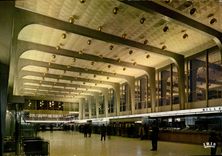 CPSM Grenoble Ville Olympique Interieur De La Gare