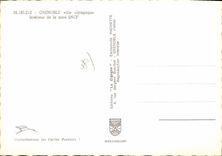 CPSM Grenoble Ville Olympique Interieur De La Gare