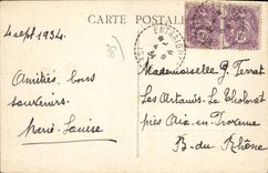 CPA Dauphine Chemin De Fer De La Mure