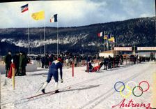 CPSM Autrans Jeux Olympiques D'Hiver 1968 ski de fond