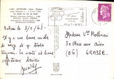 CPSM Autrans Jeux Olympiques D'Hiver 1968 ski de fond