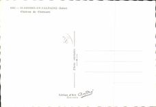 CPSM St Geoire En Valdaine Chateau De Clermont