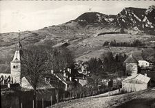 CPSM Salins Les Bains Saint Maurice La Tour Ronde Et Le Mont Poupet