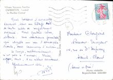 CPSM CAPBRETON Le Pavillon Central