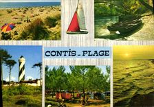 CPSM Contis Plage La Plage Le Courant