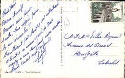 CPA Dax Vue Generale