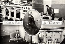 CPSM Dax Les Bains De Boue