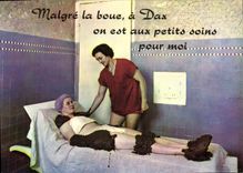 CPSM Dax Applications De Boue Sur Les articulations