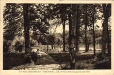 CPA Etablissement Thermal De Prechacq Les Bains