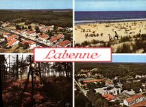 CPSM Labenne La Route Nationale La Grande Plage
