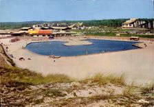CPSM Seignosse Le Penon La Piscine Et Le Centre Commercial