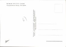 CPSM Mezos Vue Partielle Du Bourg Son Eglise