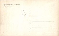 CPA Montrichard Vue Generale