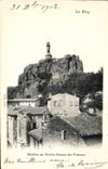 CPA Le Puy Statue de Notre Dame de France