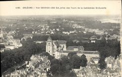 CPA Orleans Vue Generale Cote Est
