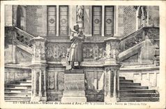 CPA Orleans Statue De Jeanne D'Arc