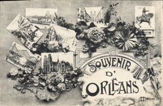 CPA Souvenir D'Orleans