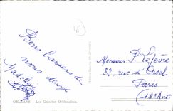 CPA Orleans Les Galeries Orleanaises