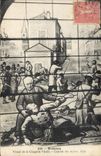 CPA Orleans Vitrail De La Chapelle Vieille combat des Aydes 1870