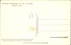 CPA Orleans Grandes Roseraies Du Val De Loire