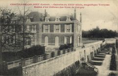 CPA Chatillon Coligny Galeries Du XVIIème siècle Magnifique Terrasse