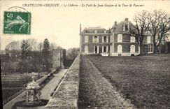 CPA Chatillon Coligny Le Chateau Le Puits De Jean Goujon Et La Tour De Vauvert