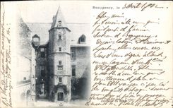 CPA Beaugency intérieur du dépôt