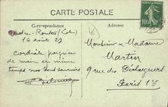 CPA Gluges Les Falaises Et Croix De Mirandol