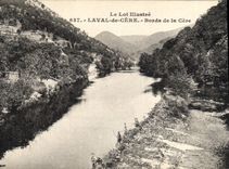CPA Laval De Cere Bords De La Cere