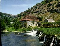 CPSM Le Quercy Pittoresque Le Moulin Fortifie De Caugnaguet