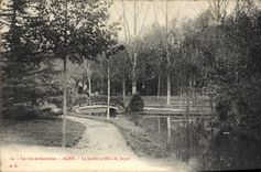 CPA Agen Le Jardin Public De Jayan