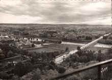 CPSM Agen Vue Des Coteaux La Garonne Et Le Pont Canal