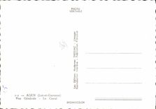 CPSM Agen Vue Generale Le Canal