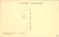 CPA Marmande Les Rives De La Garonne
