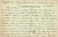 CPA Villeneuve Sur Lot Porte De Paris