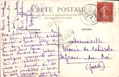 CPA La Canourgue Le Sabot Sur La Route De La Malene