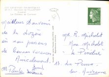 CPSM Villefort Le Chateau De Castanet