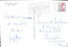 CPSM Marvejols Place Thiers