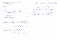 CPSM Florac Les Bords Du Tarnon