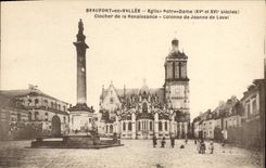CPA Beaufort En Vallee Eglise Notre Dame