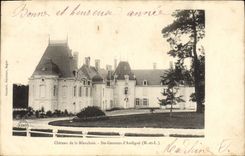 CPA Chateau De La Blanchaie Ste Gemmes D'Andigne